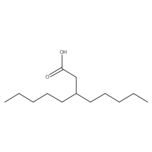 3-Pentyloctanoic acid Structure