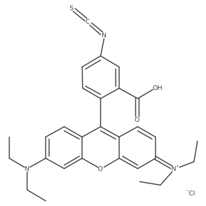 4-Isothiocyanatorhodamine B Structure
