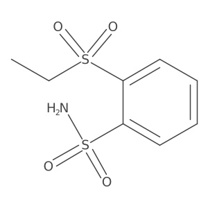 2-(Ethylsulfonyl)benzenesulfonamide Structure