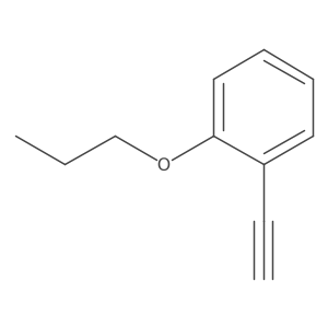 1-Ethynyl-2-propoxybenzene结构式