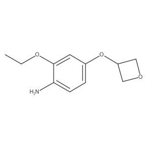 2-Ethoxy-4-(oxetan-3-yloxy)-phenylamine Structure