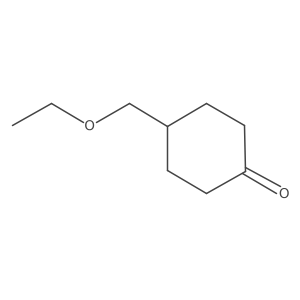 4-(Ethoxymethyl)cyclohexanone结构式