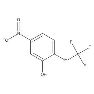 5-Nitro-2-(trifluoromethoxy)phenol Structure