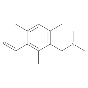 3-[(Dimethylamino)methyl]-2,4,6-trimethylbenzaldehyde Structure