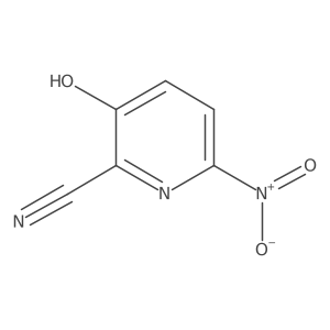 2-Pyridinecarbonitrile, 3-hydroxy-6-nitro-结构式