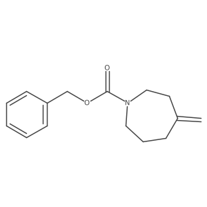 Benzyl 4-methyleneazepane-1-carboxylate Structure