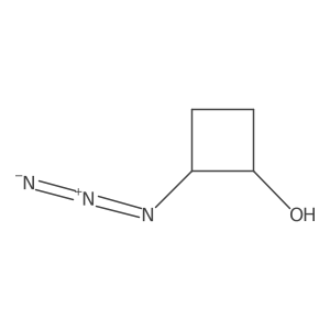 2-Azidocyclobutan-1-ol Structure