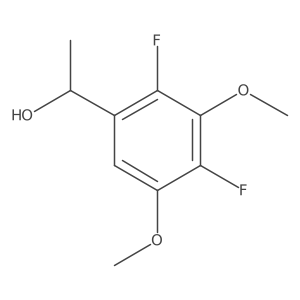 1-(2,4-Difluoro-3,5-dimethoxyphenyl)ethan-1-ol Structure