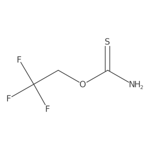 (2,2,2-Trifluoroethoxy)carbothioamide Structure