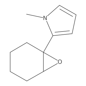 1-Methyl-2-{7-oxabicyclo[4.1.0]heptan-1-yl}-1H-pyrrole Structure
