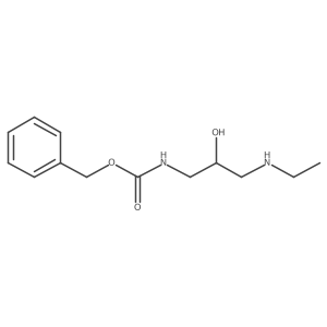 benzyl N-[3-(ethylamino)-2-hydroxypropyl]carbamate结构式