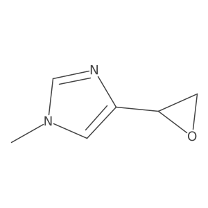 1-methyl-4-[(2R)-oxiran-2-yl]-1H-imidazole Structure