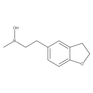 N-[2-(2,3-dihydro-1-benzofuran-5-yl)ethyl]-N-methylhydroxylamine Structure