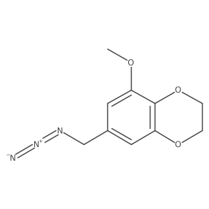 7-(Azidomethyl)-5-methoxy-2,3-dihydro-1,4-benzodioxine结构式