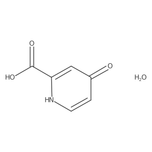 4-Hydroxypicolinic acid hydrate Structure
