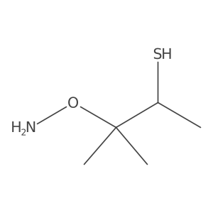 3-(Aminooxy)-3-methylbutane-2-thiol Structure