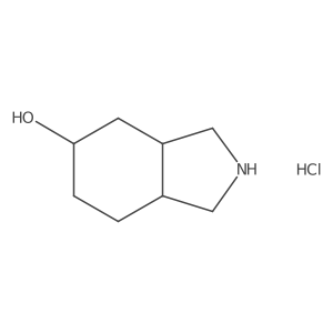 Rel-(3aR,5R,7aR)-octahydro-1H-isoindol-5-ol hydrochloride结构式