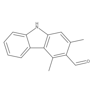 2,4-Dimethyl-9h-carbazole-3-carboxaldehyde Structure