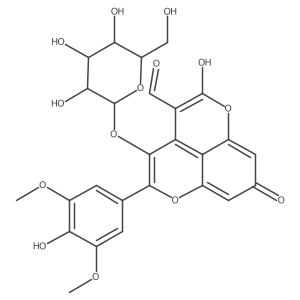Vitisin A (pyranoanthocyanin)结构式