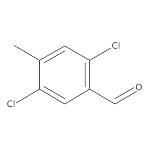 2,5-Dichloro-4-methylbenzaldehyde结构式
