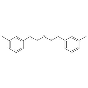 Benzene, 1,1a(2)-[trithiobis(methylene)]bis[3-methyl- Structure