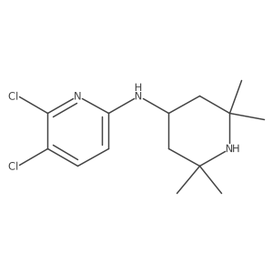 (5,6-Dichloropyridin-2-yl)-(2,2,6,6-tetramethylpiperidin-4-yl)amine结构式