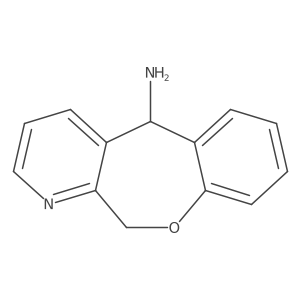 5-Amino-5,11-dihydro[1]benzoxepino[3,4-b]pyridine Structure