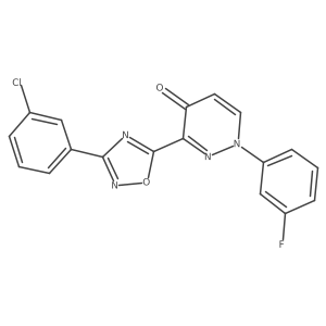 N-(2-chlorobenzyl)-3-(2-piperidin-1-ylpyrimidin-5-yl)benzamide Structure