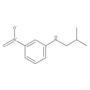 N-(2-Methylpropyl)-3-nitrobenzenamine Structure