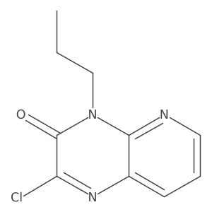 2-Chloro-4-propylpyrido[2,3-b]pyrazin-3(4H)-one结构式