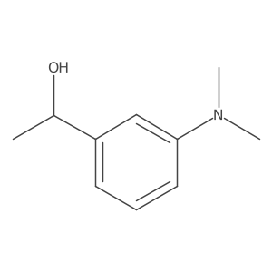 (1s)-1-[3-(Dimethylamino)phenyl]ethan-1-ol结构式