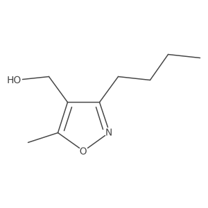 (3-Butyl-5-methyl-isoxazol-4-yl)-methanol结构式