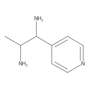 1-(Pyridin-4-yl)propane-1,2-diamine结构式
