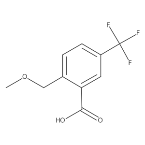2-(Methoxymethyl)-5-(trifluoromethyl)benzoic acid Structure