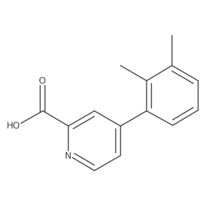 4-(2,3-Dimethylphenyl)picolinic acid Structure