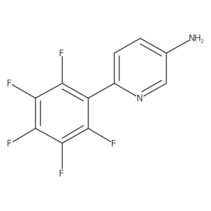 5-Amino-2-(perfluorophenyl)pyridine Structure
