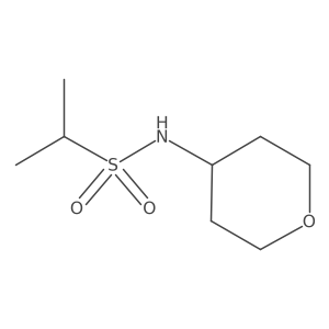 N-(oxan-4-yl)propane-2-sulfonamide Structure