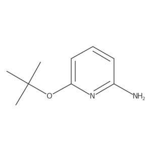 6-[(2-Methylpropan-2-yl)oxy]pyridin-2-amine Structure