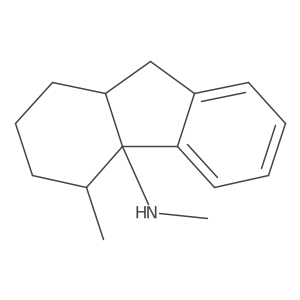4aH-Fluoren-4a-amine, 1,2,3,4,9,9a-hexahydro-N,4结构式