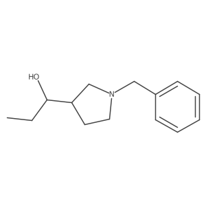1-(1-Benzylpyrrolidin-3-yl)propan-1-ol结构式