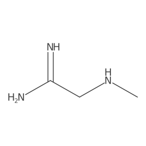 2-(Methylamino)ethanimidamide Structure