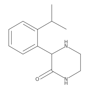 3-(2-Isopropylphenyl)piperazin-2-one Structure