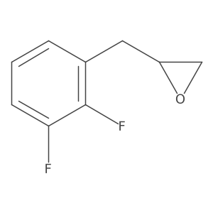2-[(2,3-Difluorophenyl)methyl]oxirane结构式