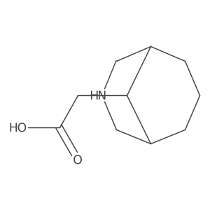 2-{3-Azabicyclo[3.3.1]nonan-9-yl}acetic acid结构式
