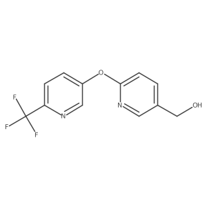 (6-((6-(Trifluoromethyl)pyridin-3-yl)oxy)pyridin-3-yl)methanol Structure