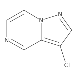 3-Chloropyrazolo[1,5-a]pyrazine Structure