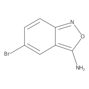 3-Amino-5-bromobenzisoxazole Structure