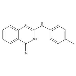 4(1h)-Quinazolinone,2-[(4-methylphenyl)amino]- Structure