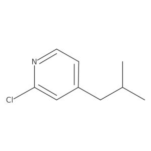 2-Chloro-4-isobutylpyridine Structure