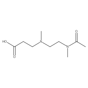 3-{methyl[2-(N-methylacetamido)ethyl]amino}propanoic acid结构式